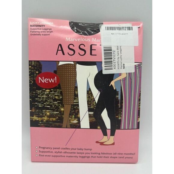 Assets by Sara Blakely Marvelous Mama Lucky Leggings Brown Size 2 - Picture 2 of 3